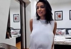 Sexy Columbian Huge Tits Braless Bouncing Free Porn D1