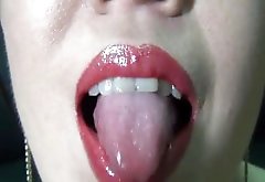 Milf Lipstick Tease And Mouth Fetish.